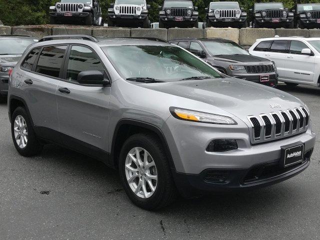 used 2017 jeep cherokee 4wd sport bellevue, wa 98004 for sale in beaux arts, washington