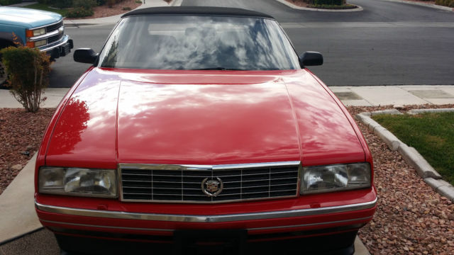 awesome looking allante convertible one owner low miles great shape