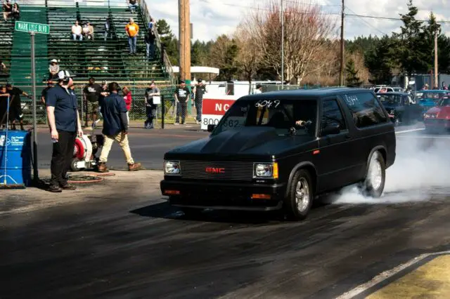 84 s15 jimmy 434 small block , low 10 second street strip bruiser not chevrolet