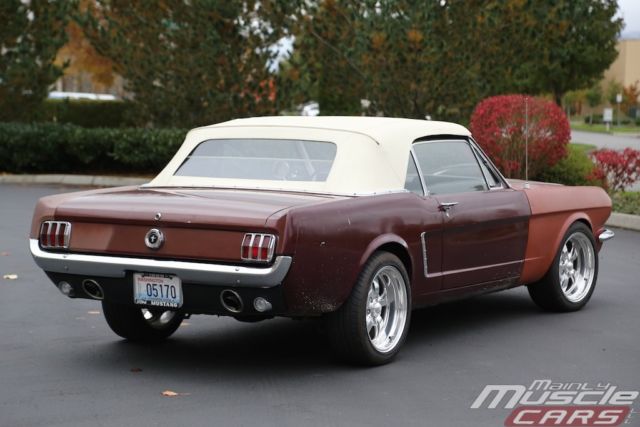 1965 ford mustang convertible - solid car *drive now* many performance upgrades