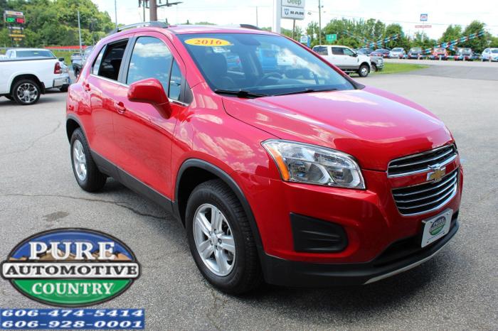 used 2016 chevrolet trax awd lt w/ 1lt grayson, ky 41143 for sale in fultz, kentucky