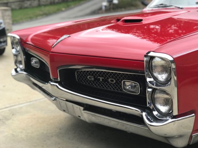 1967 pontiac gto ho 4 speed posi convertible #'s matching air in the tires!
