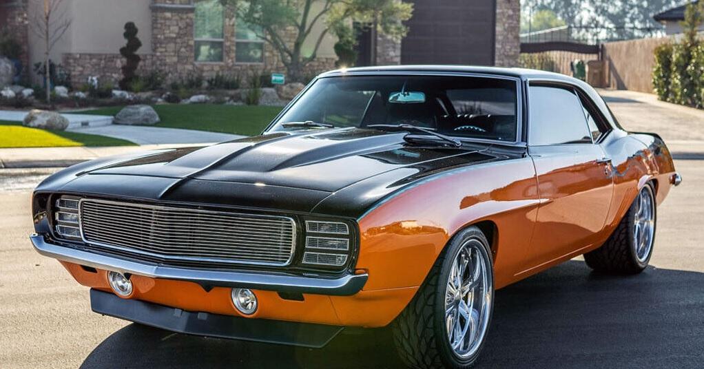 1969 chevrolet camaro rally sport tribute 502ci v8 roller motor