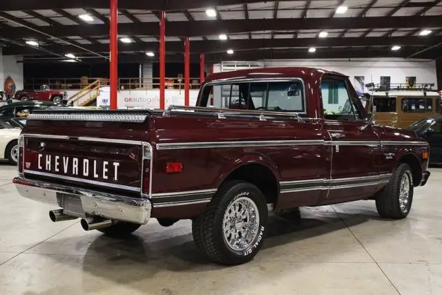 1969 chevrolet c10 54468 miles maroon pickup truck 350cid v8 automatic