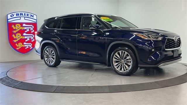 2020 toyota highlander platinum