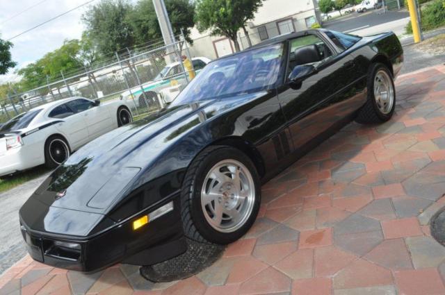 1990 chevrolet corvette zr-1 survivor 6 speed manual triple black