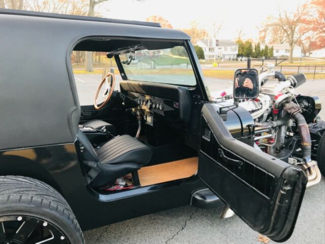 rat rod street rod jeep big block 454 twin turbo custom build show/ go