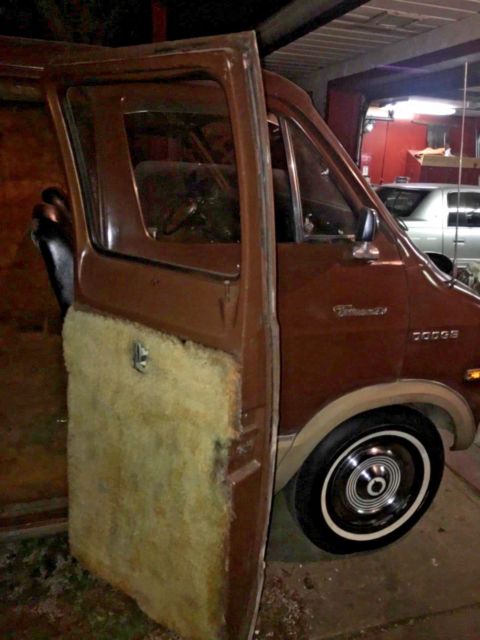1977 dodge tradesman b100 van vintage cargo van shag carpet dodge van utility