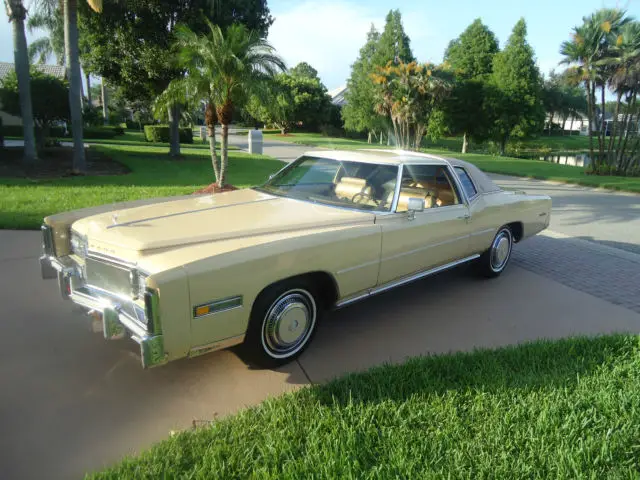 1977 cadillac eldorado -gorgeous - beautiful color -low miles- priced to sell