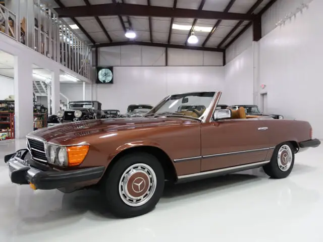 1977 mercedes-benz 450sl roadster | both tops | single family ownership