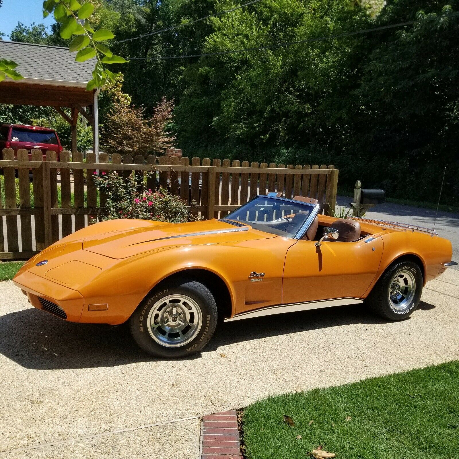 1973 chevrolet corvette convertible 5.7 c3aautomatic transmutomatic transmission