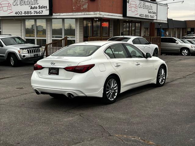 2018 infiniti q50 3.0t luxe
