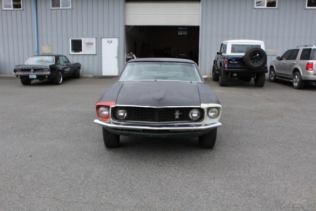 1969 mustang fastback factory f-code 302 v8 car restomod builder
