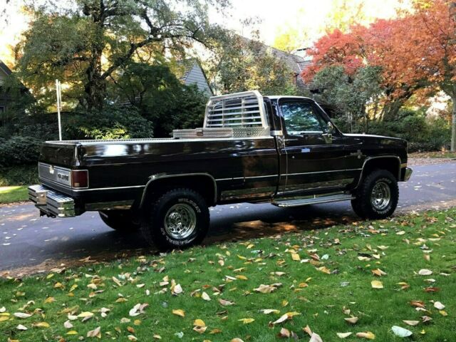 1986 chevy silverado k10 single cab long bed 4x4 v8 automatic only 39k miles