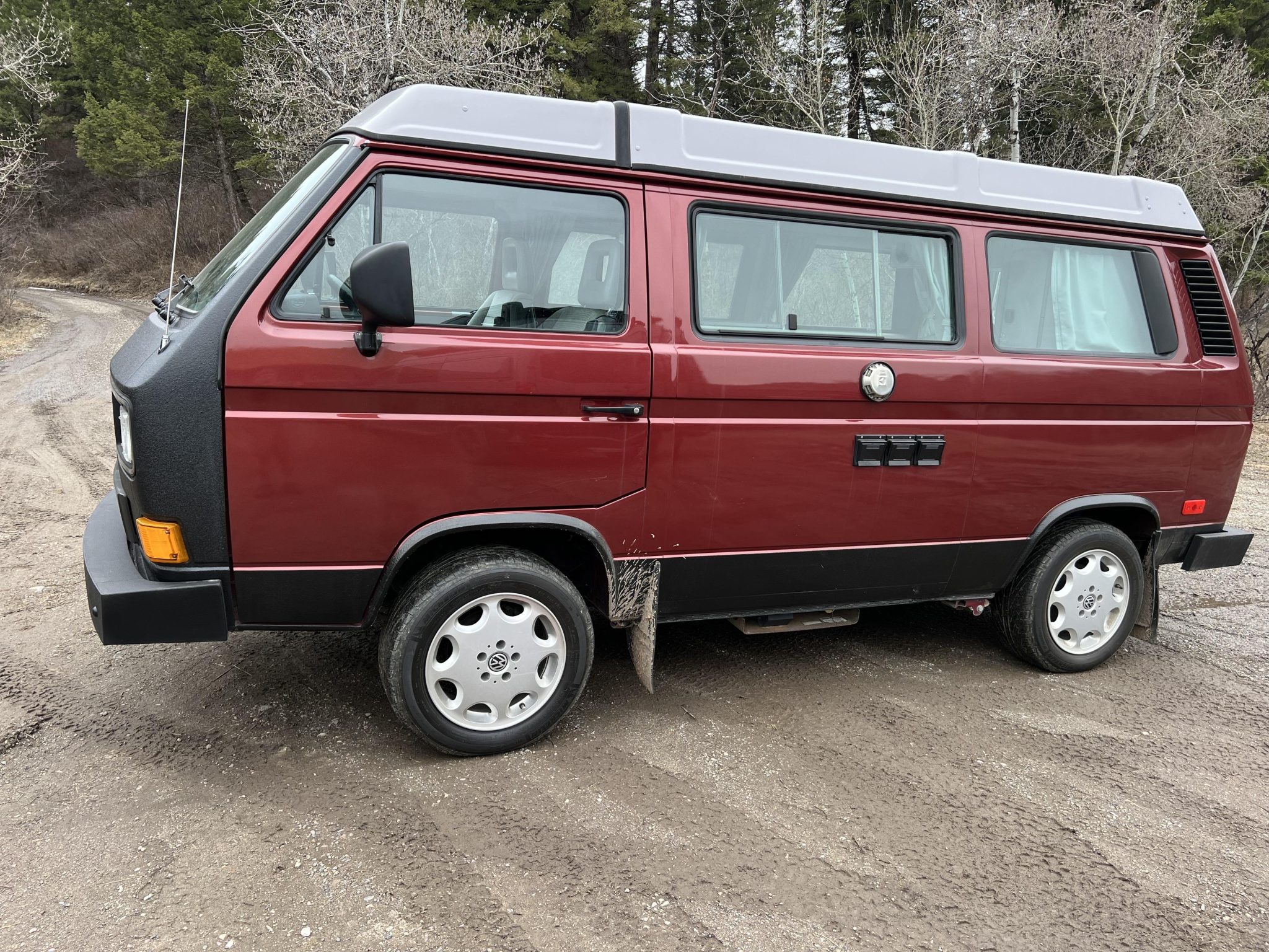 1989 volkswagen vanagon westfalia 4-speed
