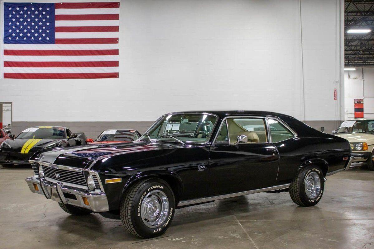 1971 chevrolet nova 55210 miles black 307 v8 automatic
