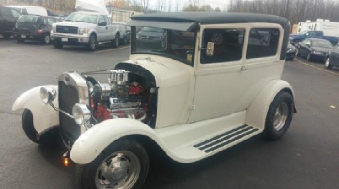 1929 ford model a tudor street rod - free delivery - restored in bethlehem, pa