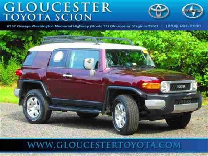 2007 toyota fj cruiser base in gloucester, va