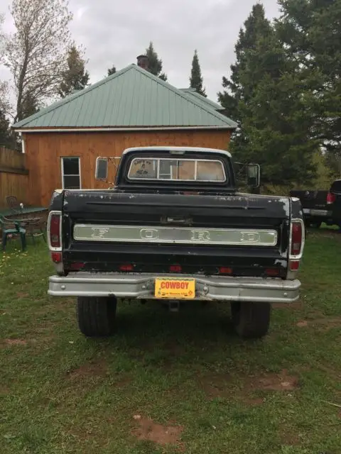 1972 ford f250 4x4 awesome western truck