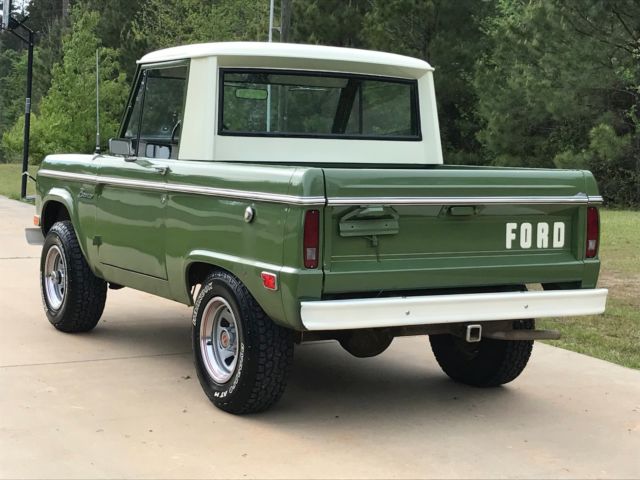 1968 ford bronco halfcab--uncut—great driver—no reserve!!