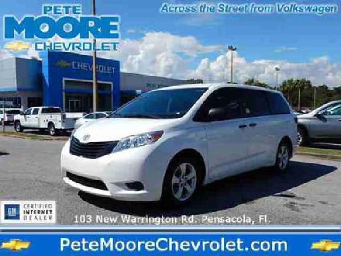 2015 toyota sienna 5dr 7-pass van l fwd in pensacola, fl