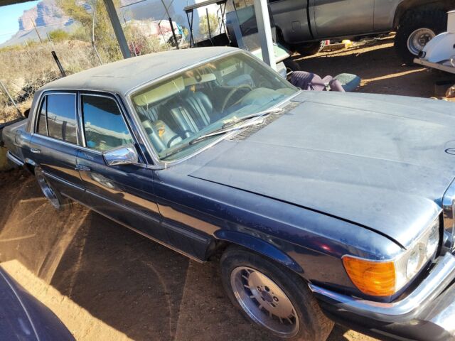 1977 mercedes-benz 450 sel sedan blue rwd automatic