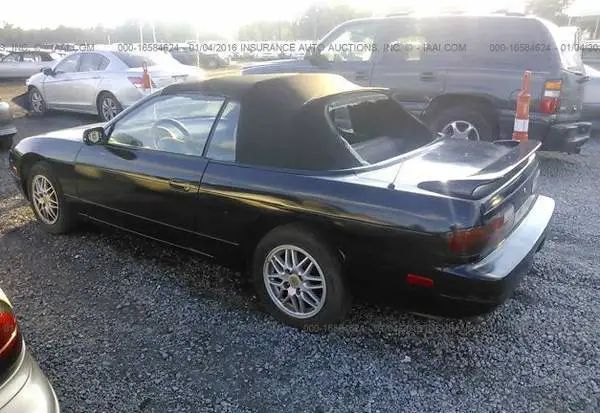 1993 nissan 240sx s13 convertible stock leather interior run and drive no rust