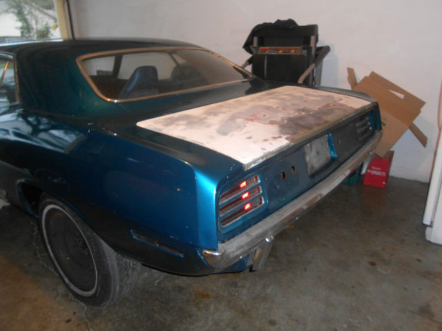 1970 plymouth cuda fact lemon twist 340 numbers matching solid project