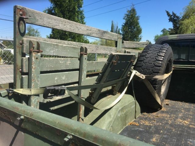 1984 chevrolet military cucv m1008 4x4 pick up truck k30