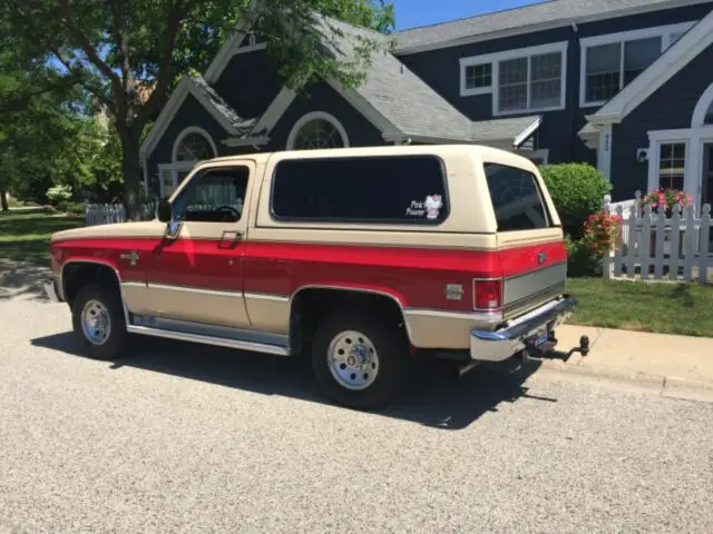 1987 chevrolet k5 blazer orignal "rust free" georgia truck 350 4x4 1973 tribute?