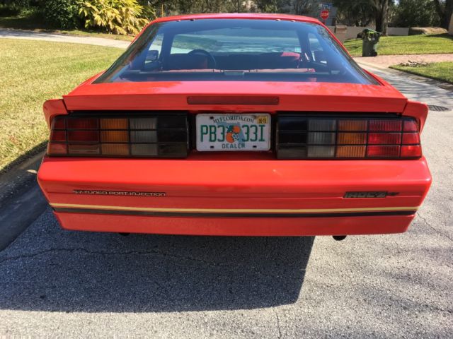 1987 iroc z/28 camaro 5.7 tpi t-tops rare