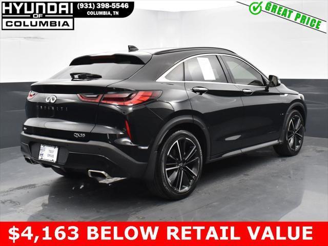 2022 infiniti qx55 luxe
