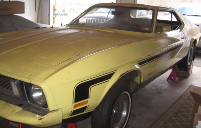 1973 ford mustang 2 door automatic coupe