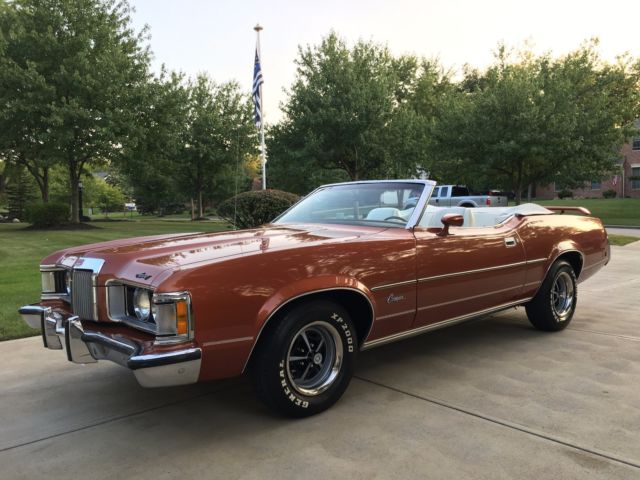 1973 mercury cougar xr-7 convertible * a gorgeous beauty! 351c * marti report