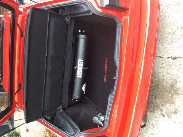 vw corrado vr6 93 slc airlift tornado red mint condition