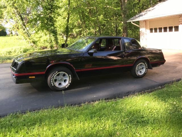 1987 chevrolet monte carlo "ss" aerocoupe 28,815 miles ,1 of 6052 * rust free