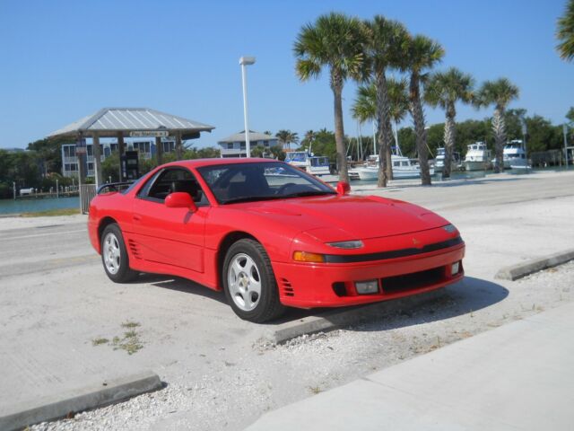 1993 mitsubishi 3000gt sl red