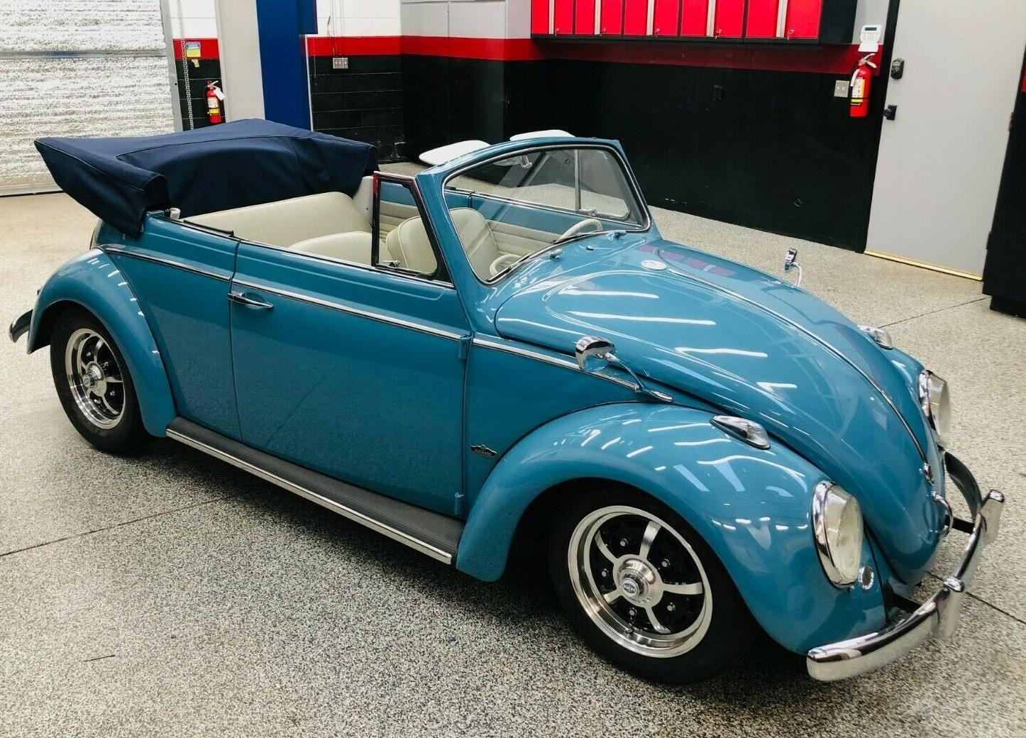 1961 volkswagen beetle classic convertible looks amazing