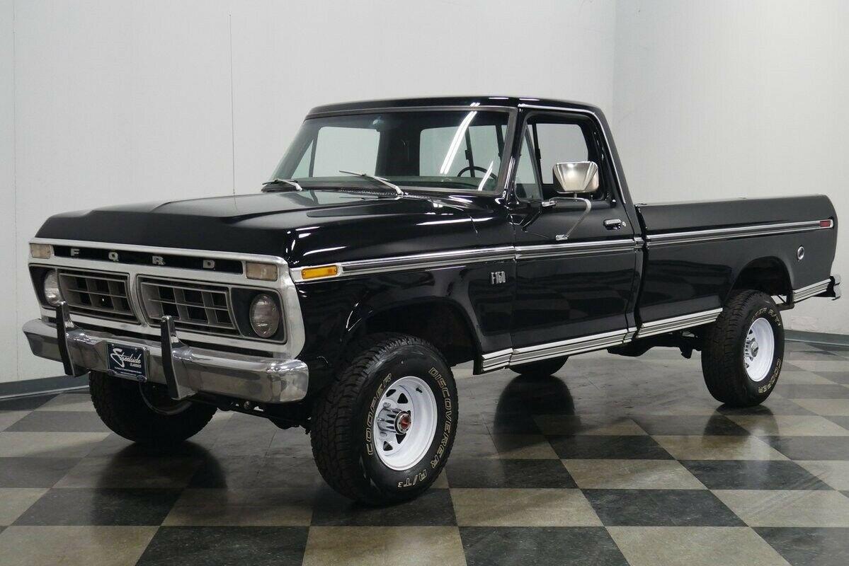 1976 ford f-150 4x4 pickup truck 351m