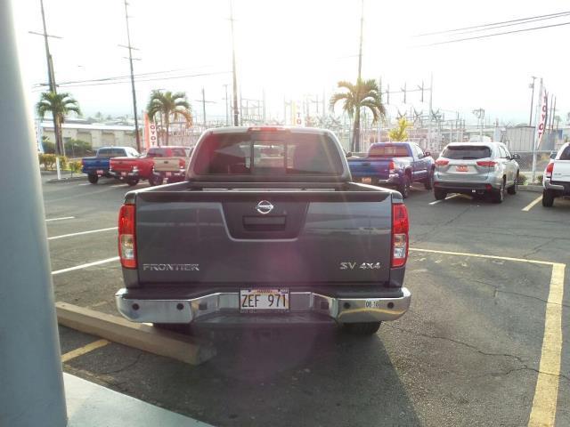 2016 nissan frontier sv 4x4 sv 4dr crew cab 6.1 ft. sb pickup 5a for sale in hilo, hawaii