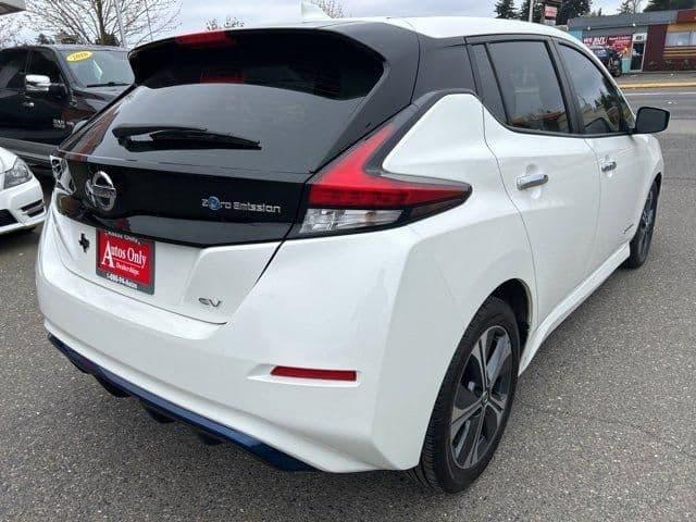 2018 nissan leaf sv in seattle, washington