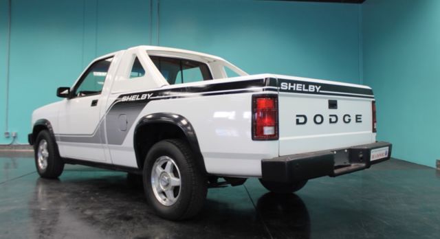 1989 shelby dodge dakota #1 of 1475 - driven by carroll / displayed in museum
