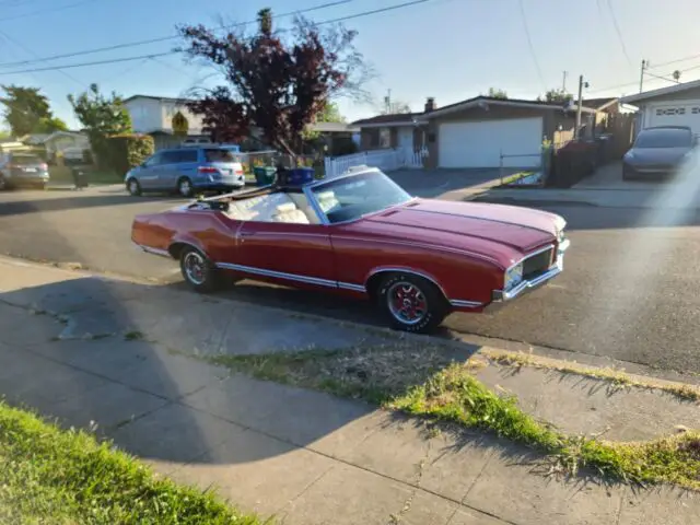 1970 cutlass supreme convertible rocket 350 v8, a/c, power windows, power seat