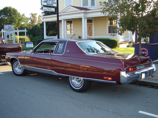 1975 chrysler new yorker brougham coupe - 71k orig mi