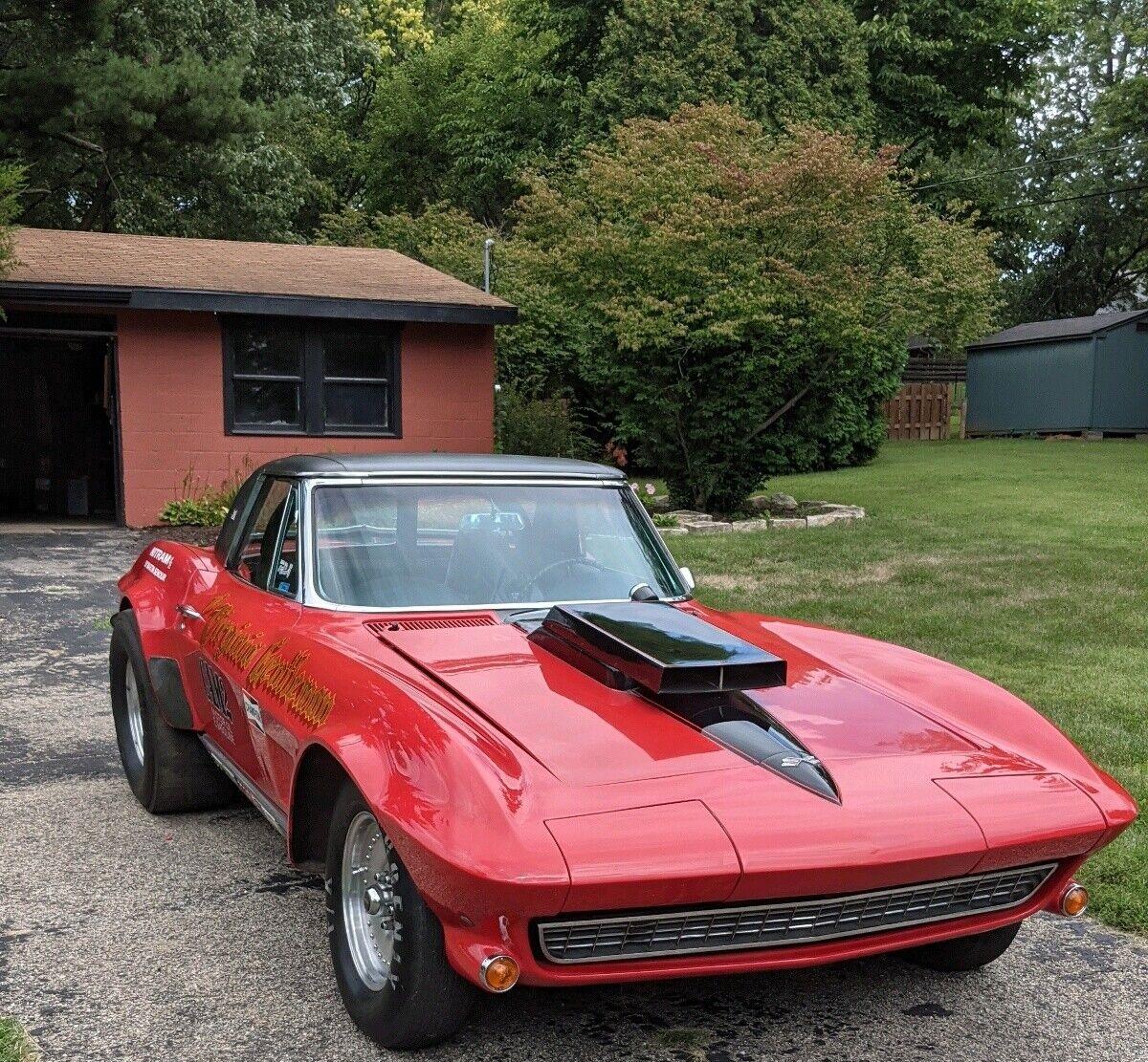 1967 chevrolet corvette c2 nostalgic drag car