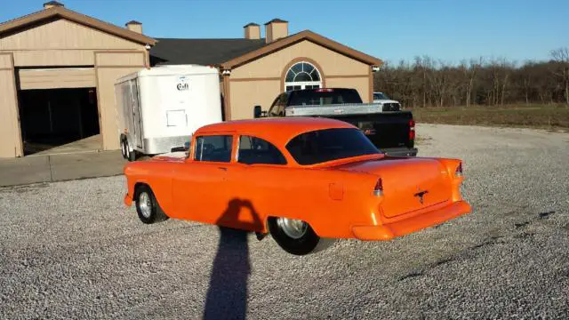 1955 chevy 2 door post street rod for sale~454 w/ 800++hp~priced to sell fast!!