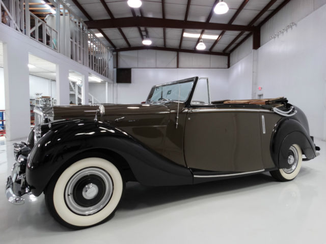 1948 bentley mark vi hooper drophead convertible, right hand drive!