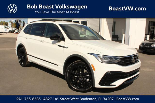 2022 volkswagen tiguan 2.0t se r-line black