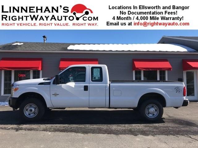 2016 ford f-250 super duty xl 4x4 xl 4dr supercab 6.8 ft. sb pickup for sale in bangor, maine
