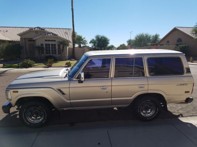 classic 1988 toyota land cruiser fj62 4wd - 197,000 miles!